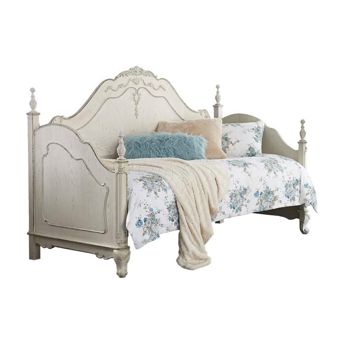 Homelegance Cinderella Day Bed in Antique White 1386DNW* Half Price Furniture