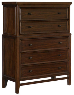 Homelegance Frazier Chest in Dark Cherry 1649-9 - Chest - Half Price Furniture