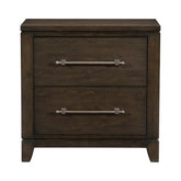 Homelegance Griggs Nightstand in Dark Brown 1669-4 Half Price Furniture