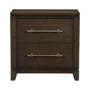 Homelegance Griggs Nightstand in Dark Brown 1669-4 Half Price Furniture