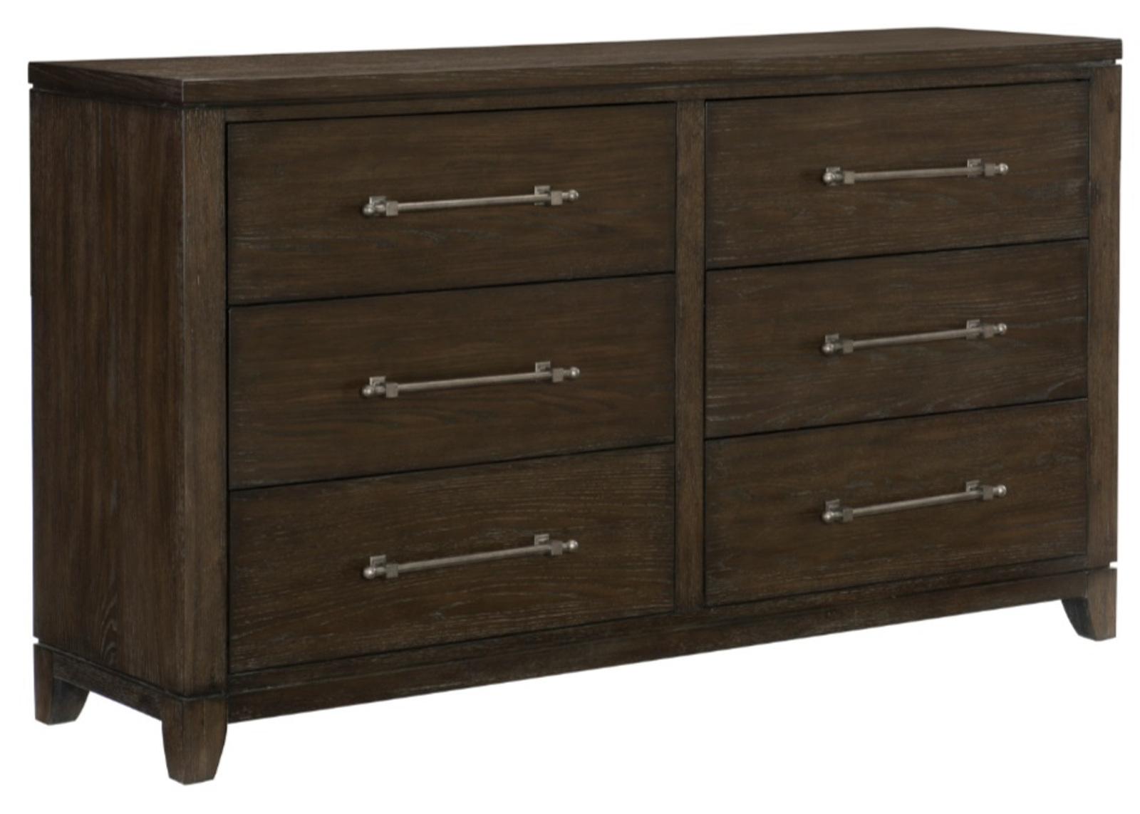 Homelegance Griggs Dresser in Dark Brown 1669-5 - Half Price Furniture