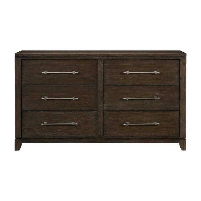 Homelegance Griggs Dresser in Dark Brown 1669-5 Half Price Furniture