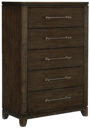 Homelegance Griggs Chest in Dark Brown 1669-9 - Half Price Furniture