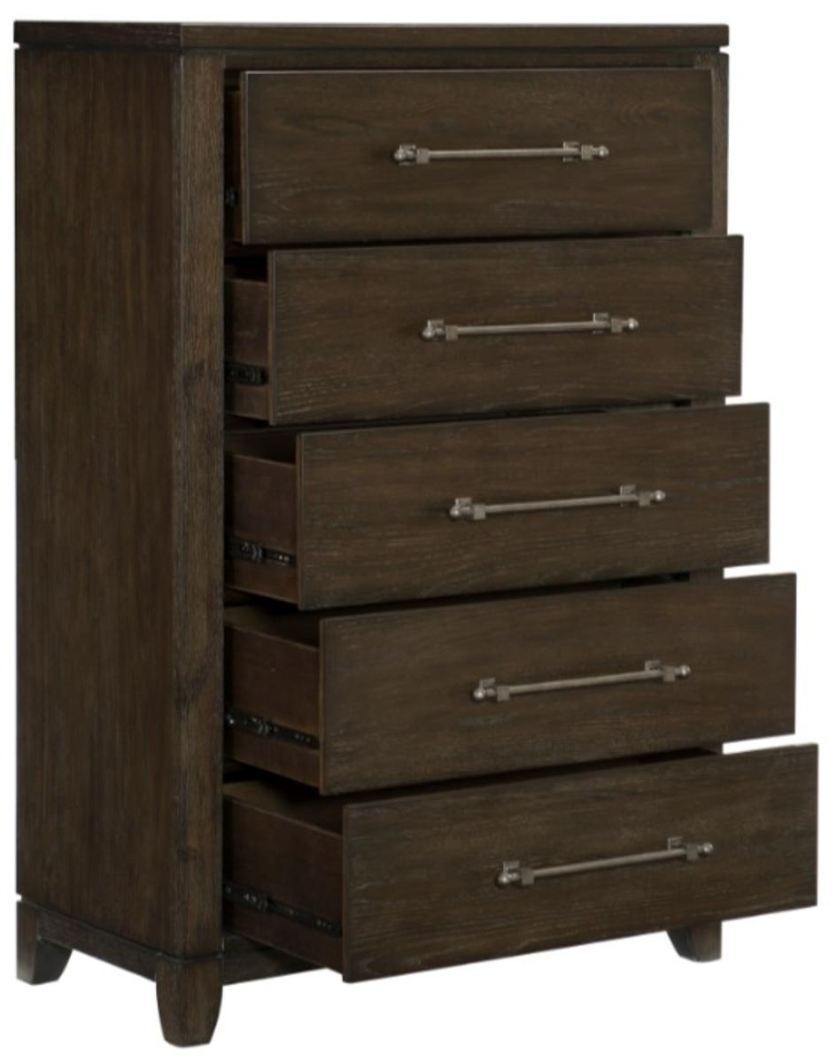 Homelegance Griggs Chest in Dark Brown 1669-9 - Half Price Furniture