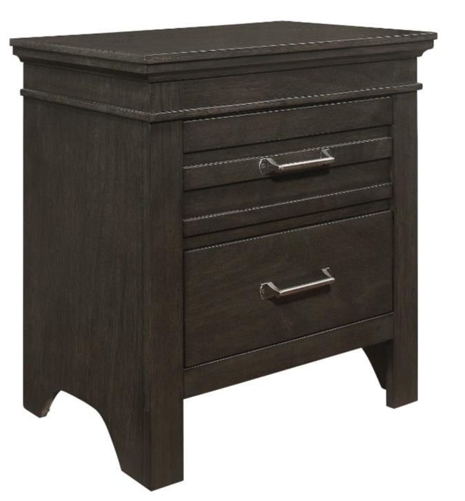 Homelegance Blaire Farm Nightstand in Saddle Brown Wood 1675-4 - Half Price Furniture