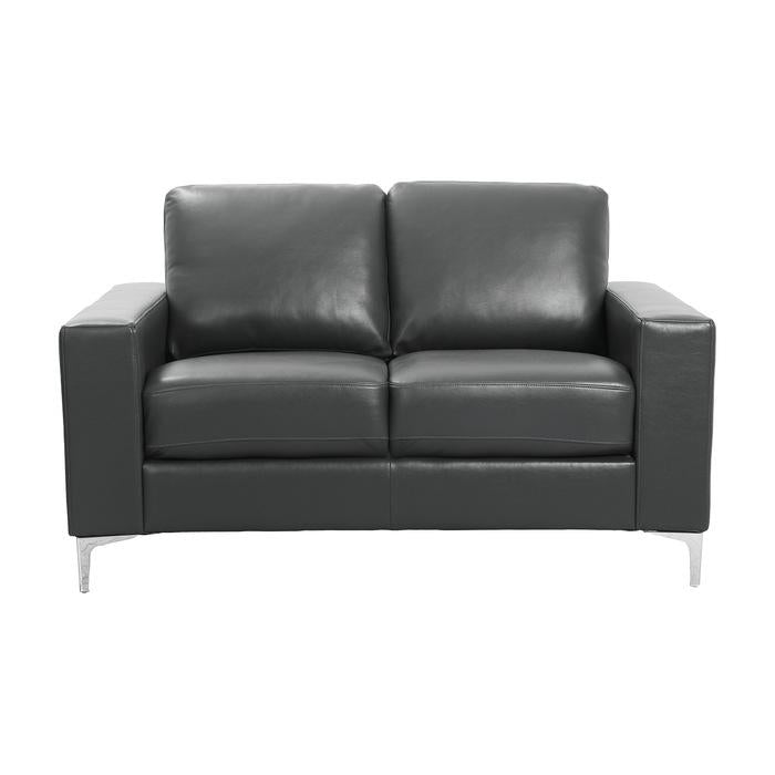 Homelegance Furniture Iniko Loveseat in Gray 8203GY-2 Half Price Furniture