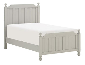 Homelegance Wellsummer Twin Panel Bed in Gray 1803GYT-1* - Half Price Furniture