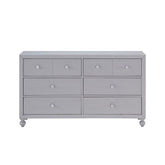 Homelegance Wellsummer 6 Drawer Dresser in Gray 1803GY-5 Half Price Furniture