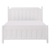 Homelegance Wellsummer Full Panel Bed in White 1803WF-1* Half Price Furniture