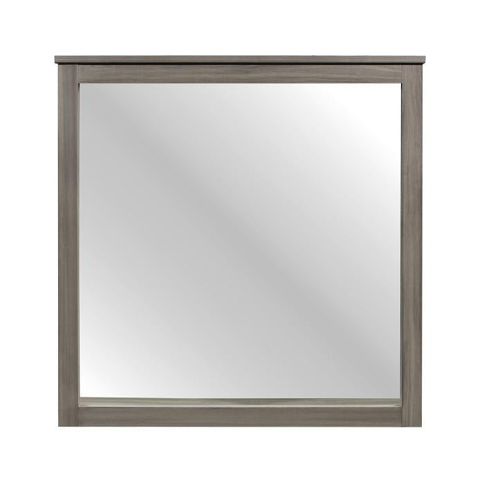 Homelegance Waldorf Mirror in Dark Gray 1902-6 Half Price Furniture