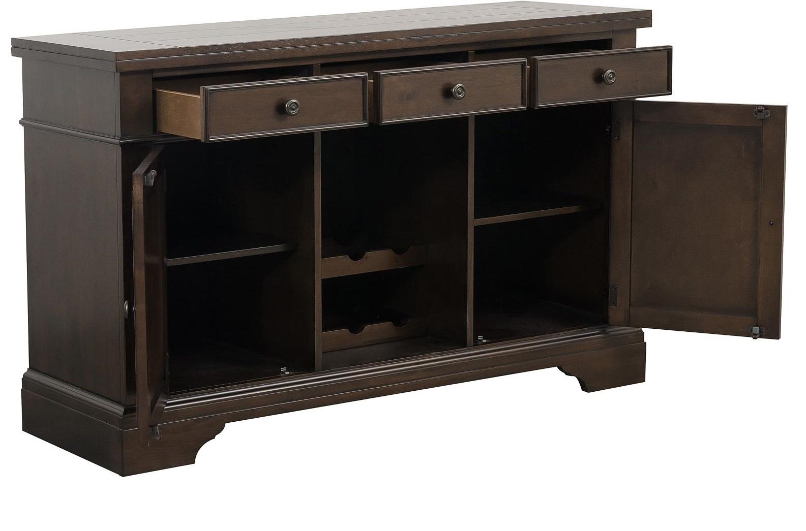 Homelegance Reid Buffet/Server in Dark Cherry 5267RF-55 - Half Price Furniture