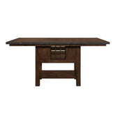 Homelegance Schleiger Counter Height Dining Table in Dark Brown 5400-36XL* Half Price Furniture