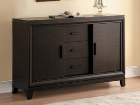 Homelegance Kavanaugh Server in Dark Brown 5409RF-40 - Half Price Furniture