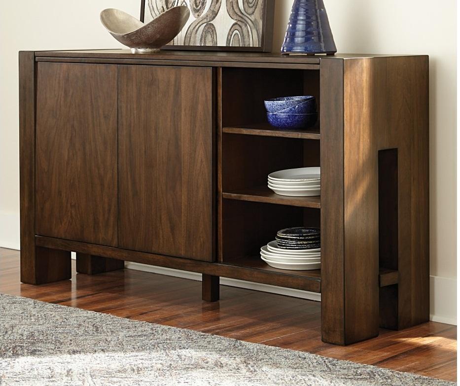 Homelegance Sedley Server in Walnut 5415RF-40 - Half Price Furniture