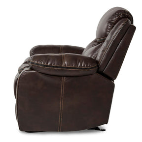 Homelegance Furniture Bastrop Glider Reclining Chair in Brown 8230BRW-1 - Half Price Furniture