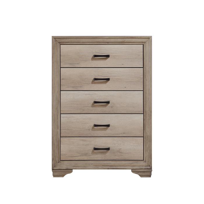 Homelegance Lonan 5 Drawer Chest in Natural 1955-9 Half Price Furniture