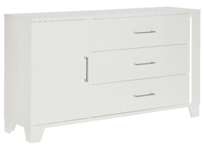 Homelegance Kerren Dresser in White 1678W-5 - Half Price Furniture