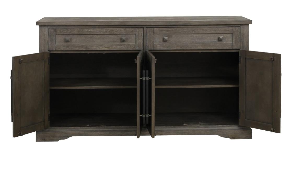 Homelegance Toulon Server in Dark Pewter 5438-40 - Half Price Furniture