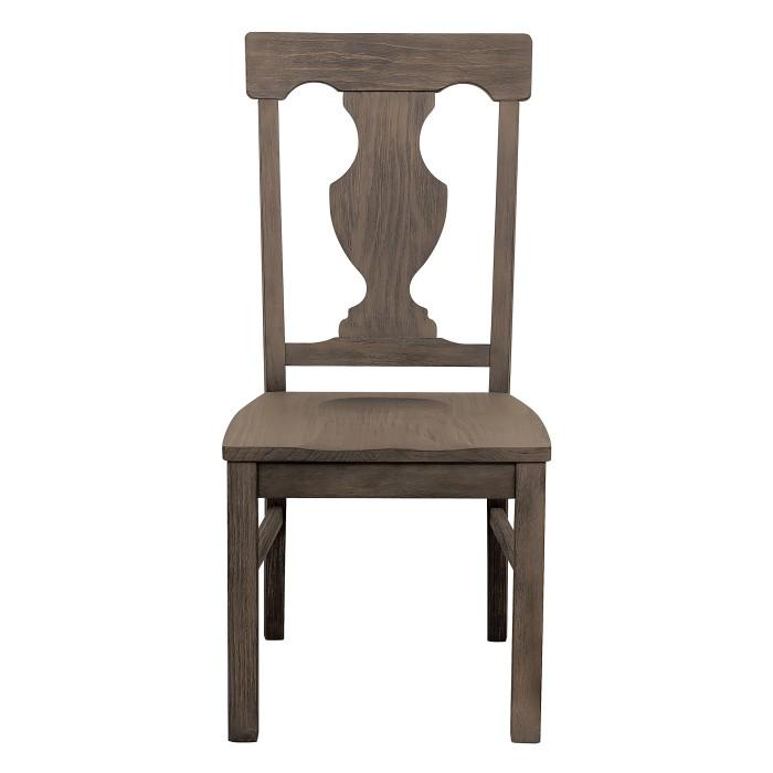 Homelegance Toulon Side Chair in Dark Pewter (Set of 2) Half Price Furniture