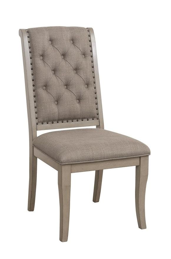 Homelegance Vermillion Side Chair in Gray (Set of 2) - Half Price Furniture