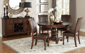 Homelegance Lordsburg Server in Brown Cherry 5473-40 - Half Price Furniture