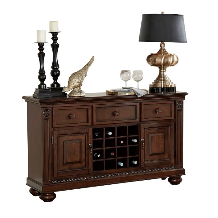 Homelegance Lordsburg Server in Brown Cherry 5473-40 Half Price Furniture