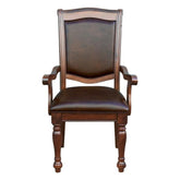 Homelegance Lordsburg Arm Chair in Brown Cherry (Set of 2) Half Price Furniture