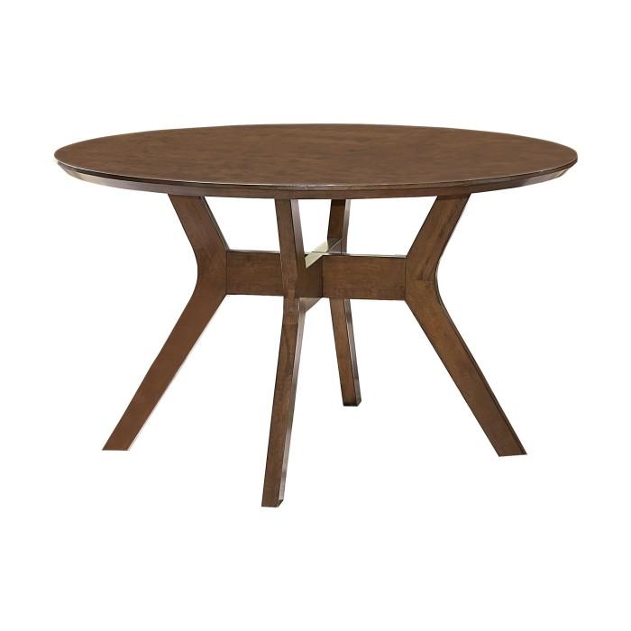 Homelegance Edam Round Dining Table in Light Oak 5492-52 Half Price Furniture