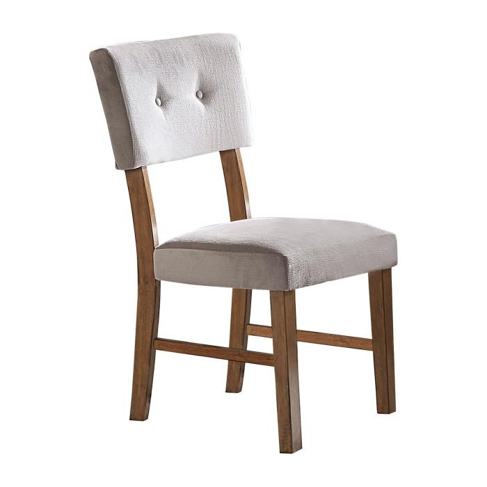 Homelegance Edam Side Chair in Light Oak (Set of 2) Half Price Furniture