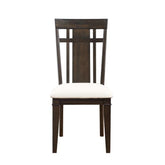 Homelegance Makah Side Chair in Dark Brown (Set of 2) Half Price Furniture