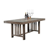 Homelegance Codie Dining Table in Light Brown 5544-72 Half Price Furniture