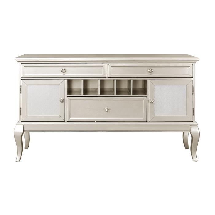 Homelegance Crawford Buffet/Server in Silver 5546-55 Half Price Furniture