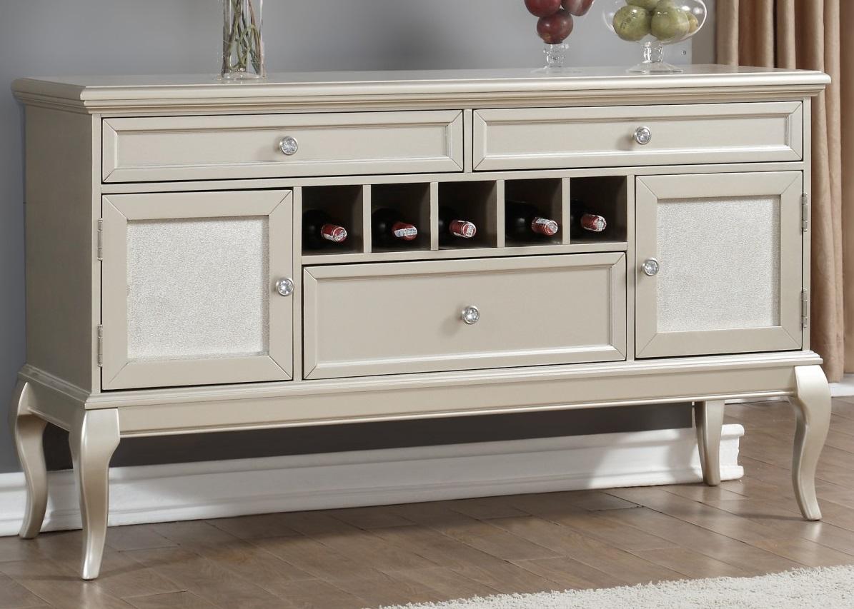 Homelegance Crawford Buffet/Server in Silver 5546-55 - Half Price Furniture