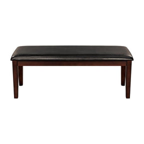 Homelegance Mantello Bench in Cherry 5547-13 Half Price Furniture