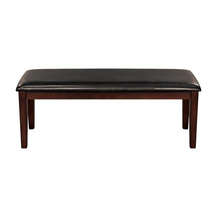 Homelegance Mantello Bench in Cherry 5547-13 Half Price Furniture