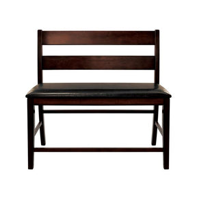 Homelegance Mantello Counter Height Bench in Cherry 5547-24BH Half Price Furniture