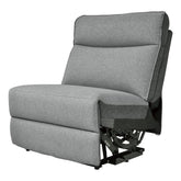 Homelegance Furniture Maroni Armless Chair in Dark Gray/Light Gray 8259-AC Half Price Furniture