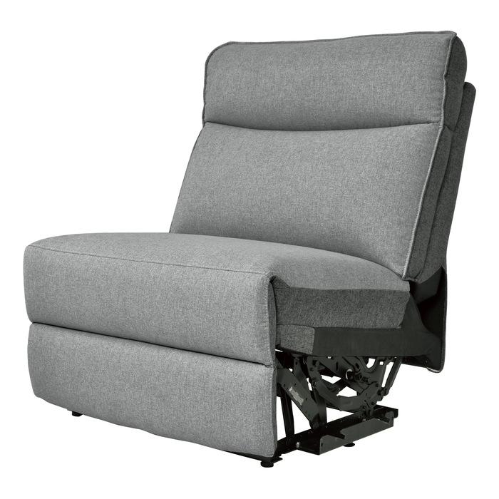 Homelegance Furniture Maroni Armless Chair in Dark Gray/Light Gray 8259-AC Half Price Furniture