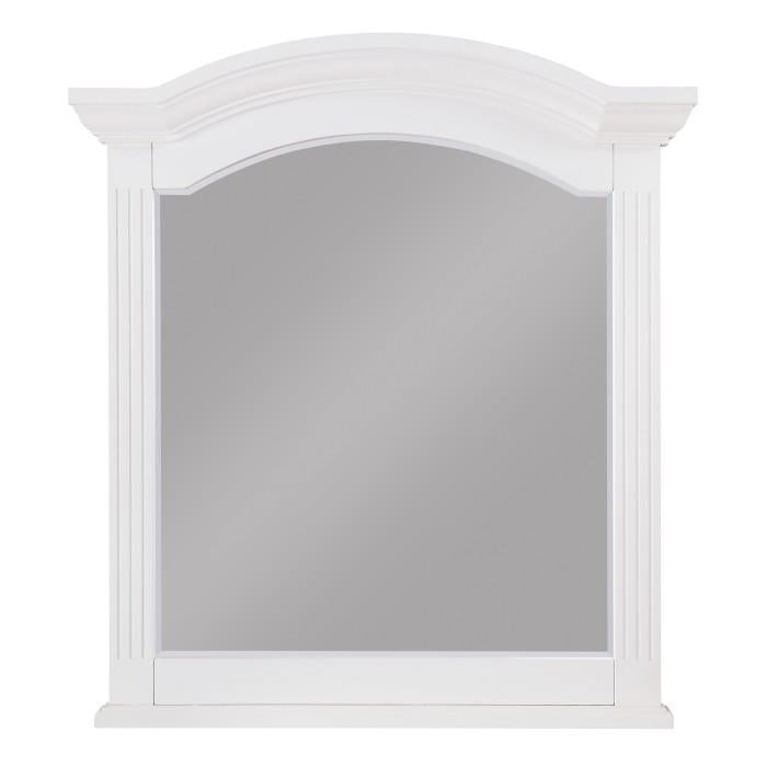 Homelegance Meghan Mirror in White 2058WH-6 Half Price Furniture