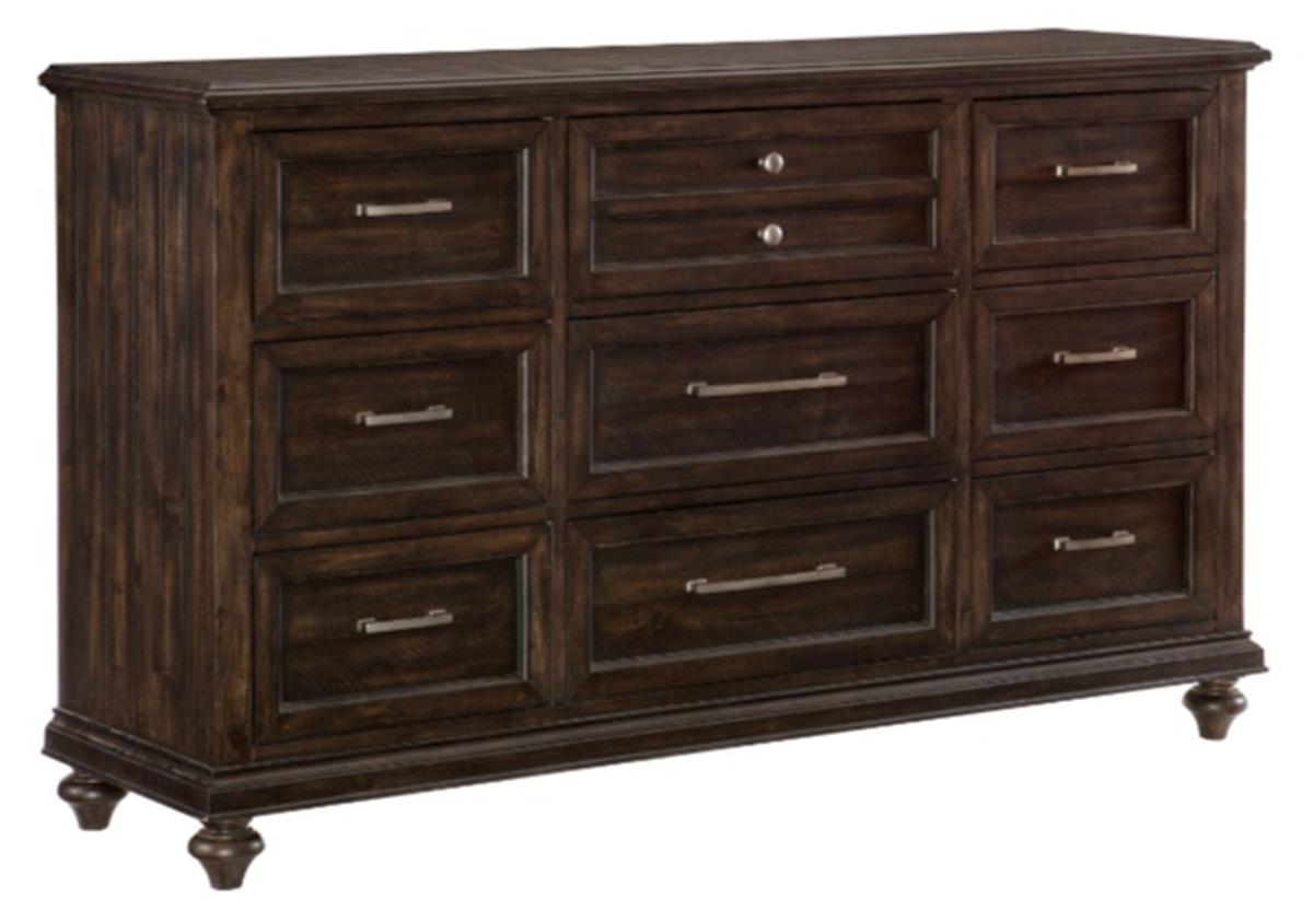 Homelegance Cardona Dresser in Driftwood Charcoal 1689-5 - Half Price Furniture