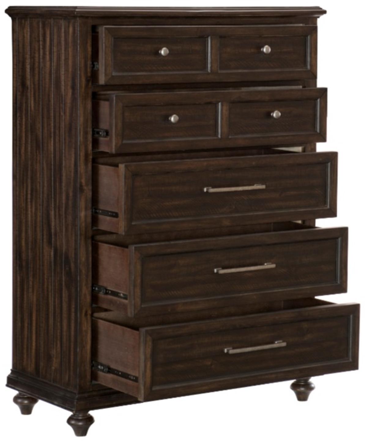 Homelegance Cardona Chest in Driftwood Charcoal 1689-9 - Half Price Furniture