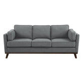 Homelegance Furniture Bedos Sofa in Gray Half Price Furniture