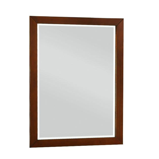 Homelegance Rowe Mirror in Dark Cherry B2013DC-6 Half Price Furniture