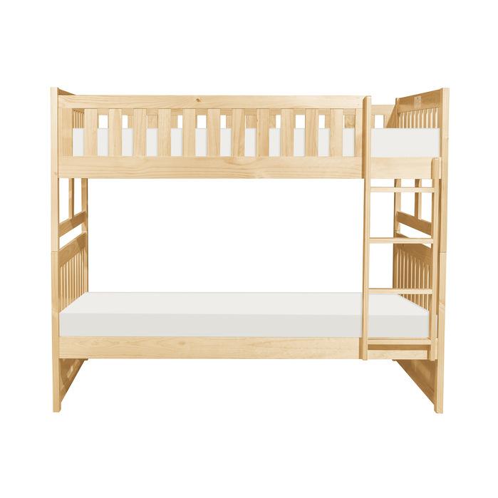 Homelegance Bartly Full/Full Bunk Bed in Natural B2043FF-1* Half Price Furniture