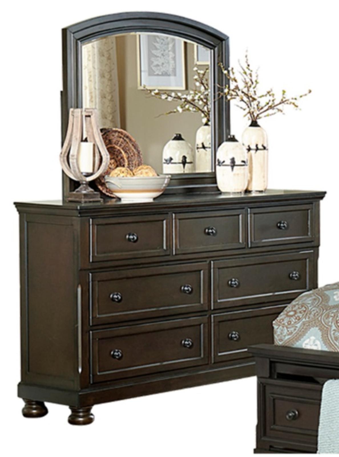 Homelegance Begonia Dresser in Gray 1718GY-5 - Dresser - Half Price Furniture