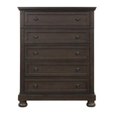 Homelegance Begonia Chest in Gray 1718GY-9 Half Price Furniture