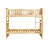 Homelegance Bartly Twin/Twin Bunk Bed in Natural B2043-1* Half Price Furniture