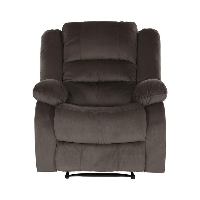 Homelegance Furniture Jarita Reclining Chair in Chocolate Half Price Furniture