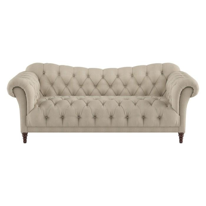 Homelegance Furniture St. Claire Sofa in Brown 8469-3 Half Price Furniture