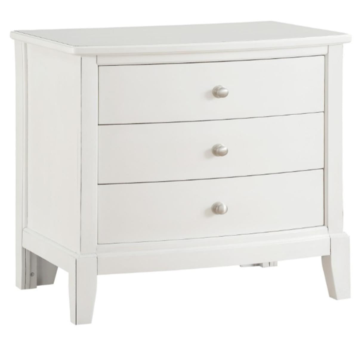 Homelegance Cotterill Nightstand in Antique White 1730WW-4 - Half Price Furniture